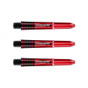 Winmau Prism Force Short Red Shafts