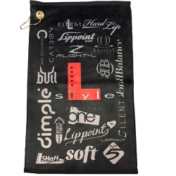 L-STYLE Black Towel