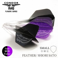 Penas CONDOR AXE "Feather" shape longa. 3 Uds.