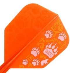 Plumas Condor Axe Shape Footprint Bear Orange M 27.5m Três de vocês.