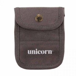 Funda Darts Unicorn Accs Pouch Grey Flocked Leather 46258