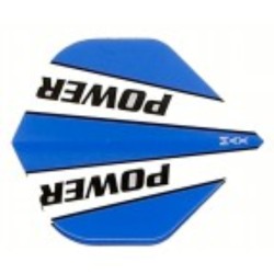 Plumas Power Max Standard Logo azul/branco Px-107