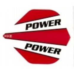 Plumas Power Max Standard Logo vermelho/branco Px-106