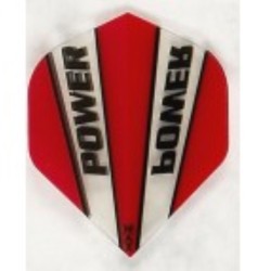 Power Max Standard Feathers Red and Transparent Px-118