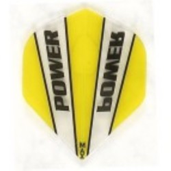 Plumas Power Max Standard Logo Amarilla Px-122