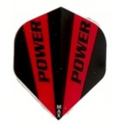 Power Max Standard feathers black/red 150 Px-108