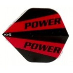 Power Max Standard feathers black/red 150 Px-108