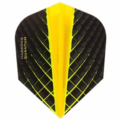 Packung 10 Harrows Darts Flüge Quantum Yellow Standard