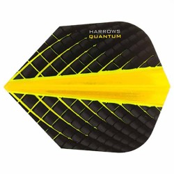 Packung 10 Harrows Darts Flüge Quantum Yellow Standard