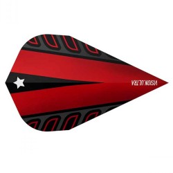 Feathers Target Darts Voltage vision ultra red 333450