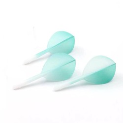 Federn Flights Darts Cuesoul Große Ak5 Gradation Dunkelgrün Teardrop M Csak-51sdjb