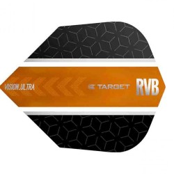 Plumas Target Darts Visão Ultra Rvb B Orange Stripe 331530