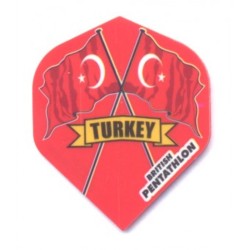 Plumas Pentathlon Standard Bandera Turquia 2421
