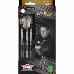 Dardo Bulls Darts Pavel Jirkal 90% Negro 20gr Bu-20420