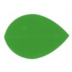 Plumas Poly Metronic Oval Verde
