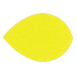 Feathers Poly Metronic Oval yellow