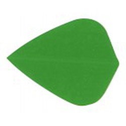 Poly Metronic Kite Green feathers
