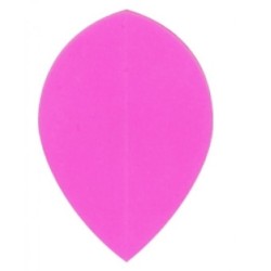 Feathers Poly Metronic Oval Pink Flower