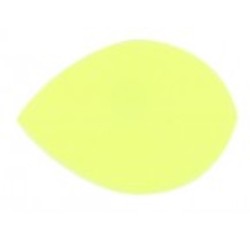 Plumas Poly Metronic Oval Amarelo Floro