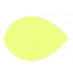 Feathers Poly Metronic Oval Yellow Flower
