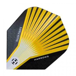 Fülle Harrows Darts Flüge Prime Yellow Saru King 7500