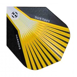 Fülle Harrows Darts Flüge Prime Yellow Saru King 7500