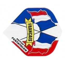 Plumas Pentathlon Standard Bandera Francia 2418