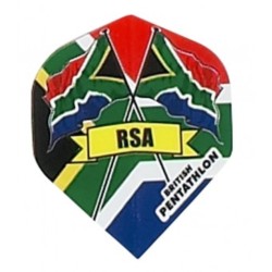 Fülle Pentathlon Standard Flagge Südafrika 2417