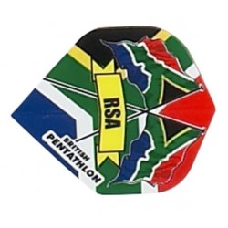 Plumas Pentathlon Standard Bandeira da África do Sul 2417