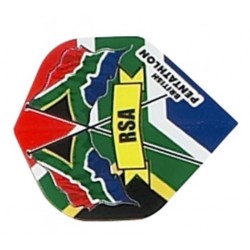 Fülle Pentathlon Standard Flagge Südafrika 2417