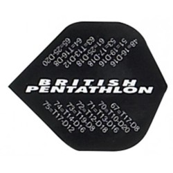 Plumas Pentathlon Standard Números Negro 2415