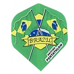 Fülle Pentathlon Standard Flagge Brasilien 2410