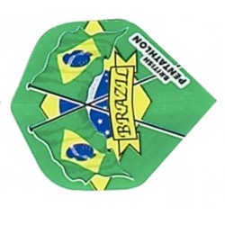 Plumas Pentathlon Standard Bandera Brasil 2410