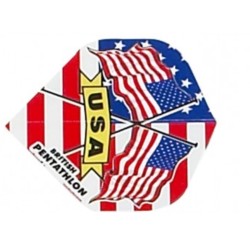 Plumas Pentathlon Standard Bandeira dos Estados Unidos 2400