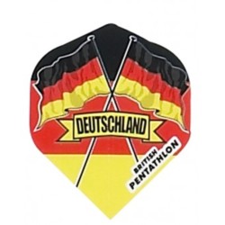 Plumas Pentathlon Standard Bandera Alemania 2401