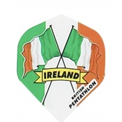 Plumas Pentathlon Standard Bandera Irlanda 2402