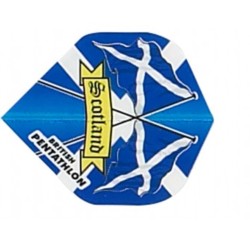 Plumas Pentathlon Standard Bandera Escocia 2404