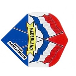 Plumas Pentathlon Standard Bandera Holanda 2405