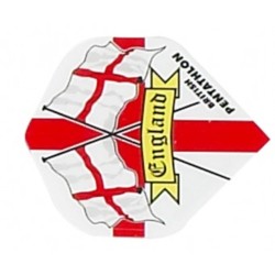 Plumas Pentathlon Standard Bandeira Inglaterra 2407