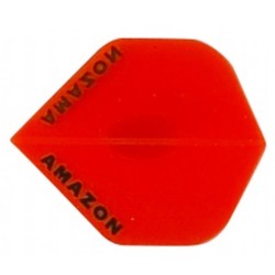 Plumas Amazon Standard Naranja Transparente 1985