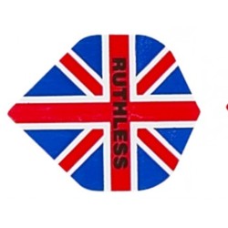 Plumas Ruthless Standard Emblem Bandeira inglesa 1733