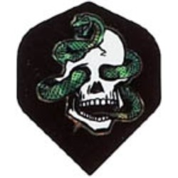 Feathers Ruthless Standard Emblem Skull and Bones