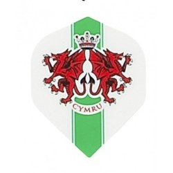 Plumas Ruthless Standard Emblem Cymru 1852