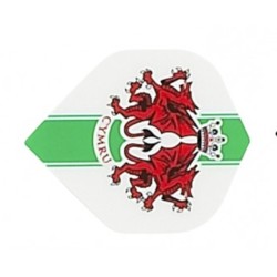 Feathers Ruthless Standard emblem of Wales 1852