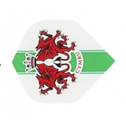 Plumas Ruthless Standard Emblem Cymru 1852