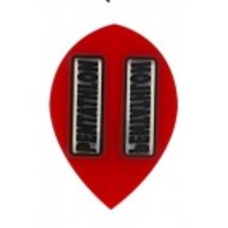 Plumas Pentathlon Oval Roja