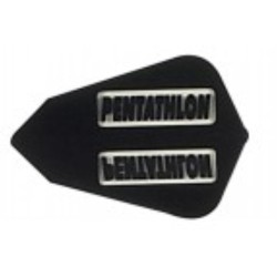 Plumas Pentathlon Fantail Negra 2252