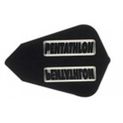 Plumas Pentathlon Fantail Negro 2252