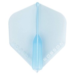 Fülle Bulls Darts Robson Kristall Standard Blau Transparent 51751