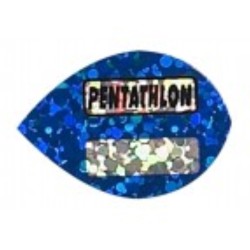 Feathers Pentathlon Oval 2d Blue 2363